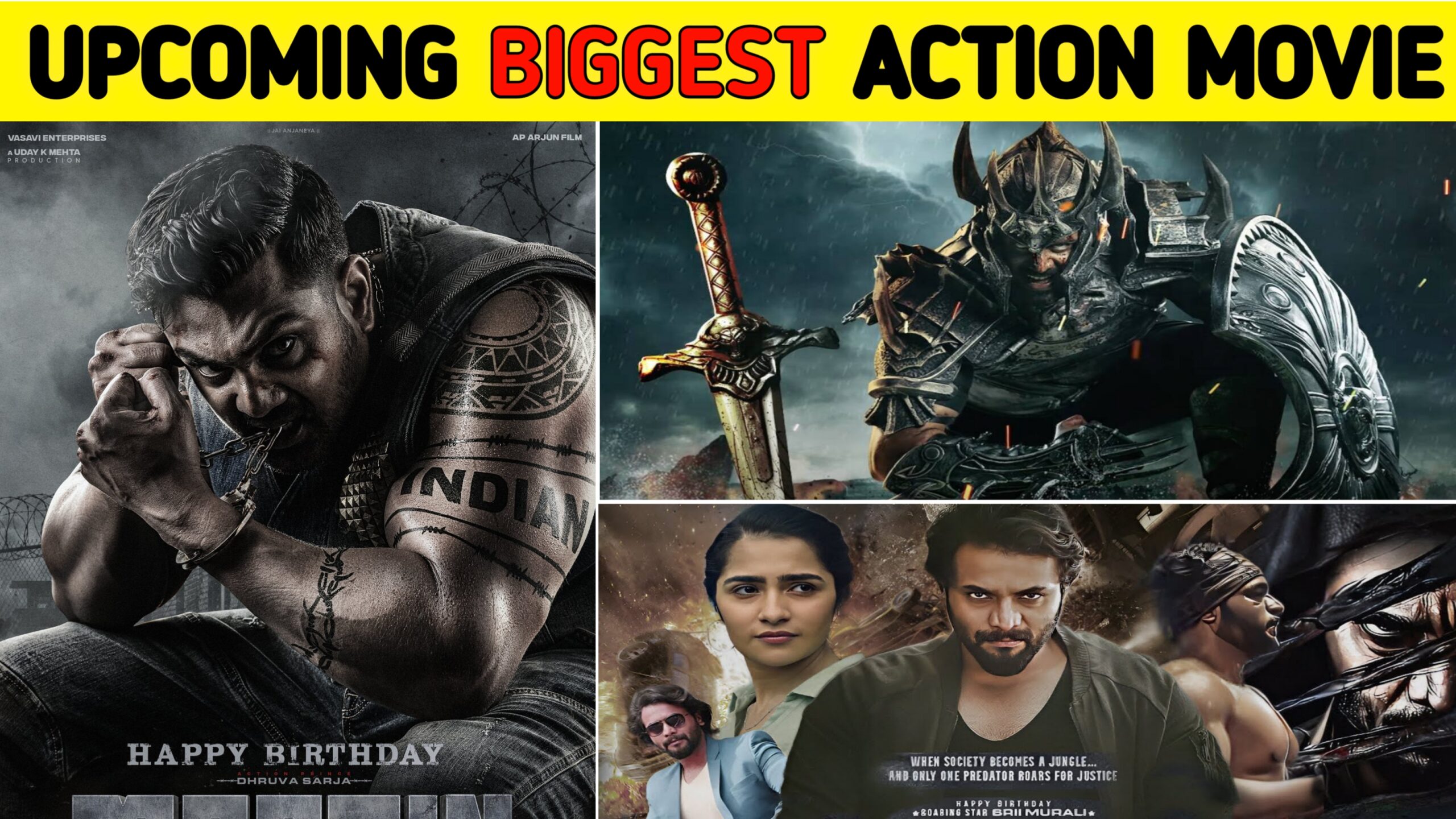 Upcoming PAN India Films | Upcoming biggest indian films