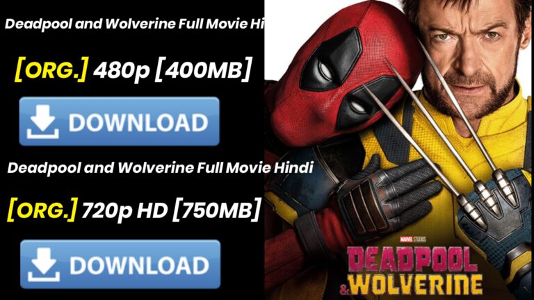 Deadpool and Wolverine Full Movie Download Filmyzilla 720p 480p 1080p 360p Full HD