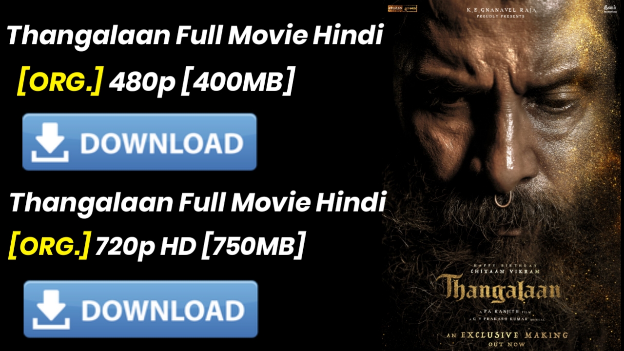 Thangalaan full hd movie download filmywap