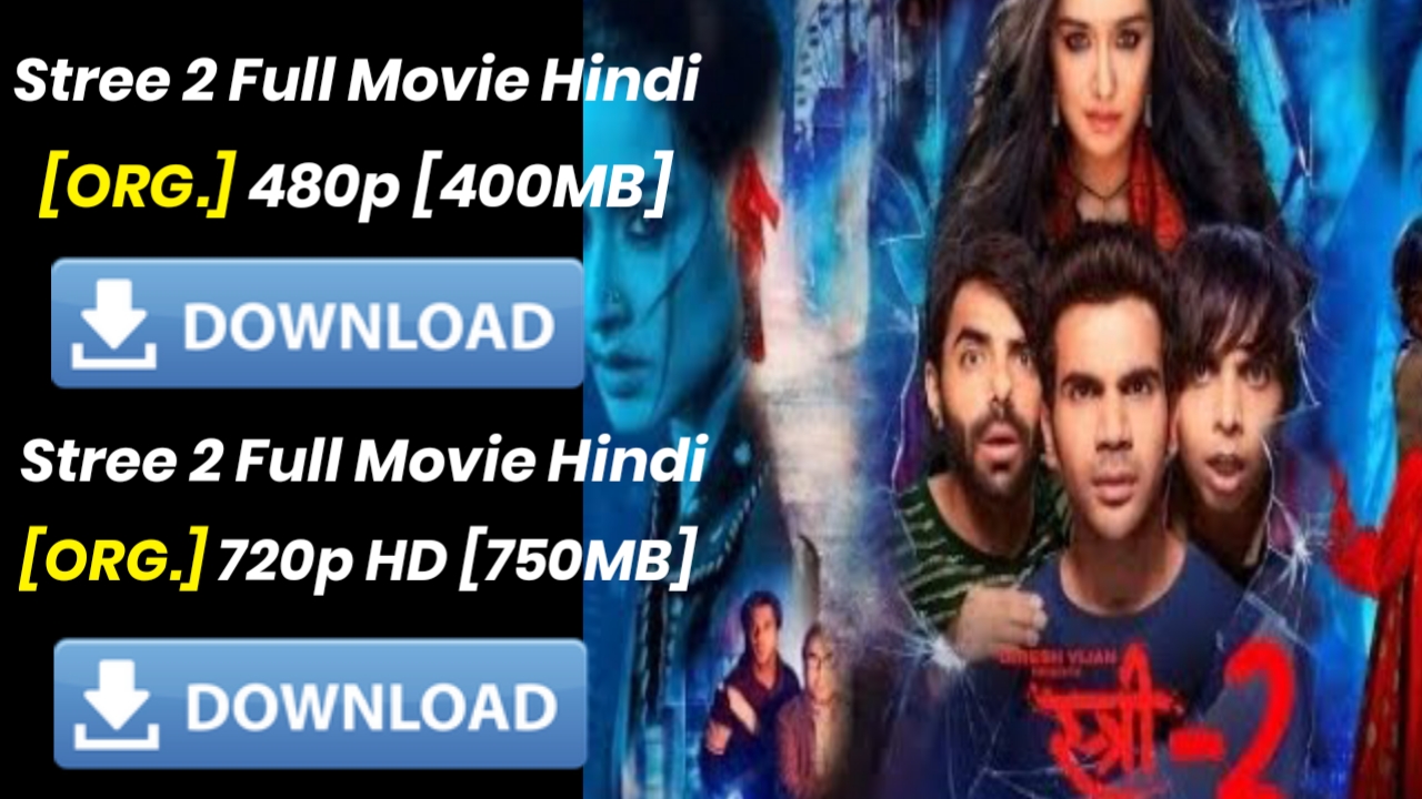 Stree 2 full movie in hindi download mp4moviez 480p